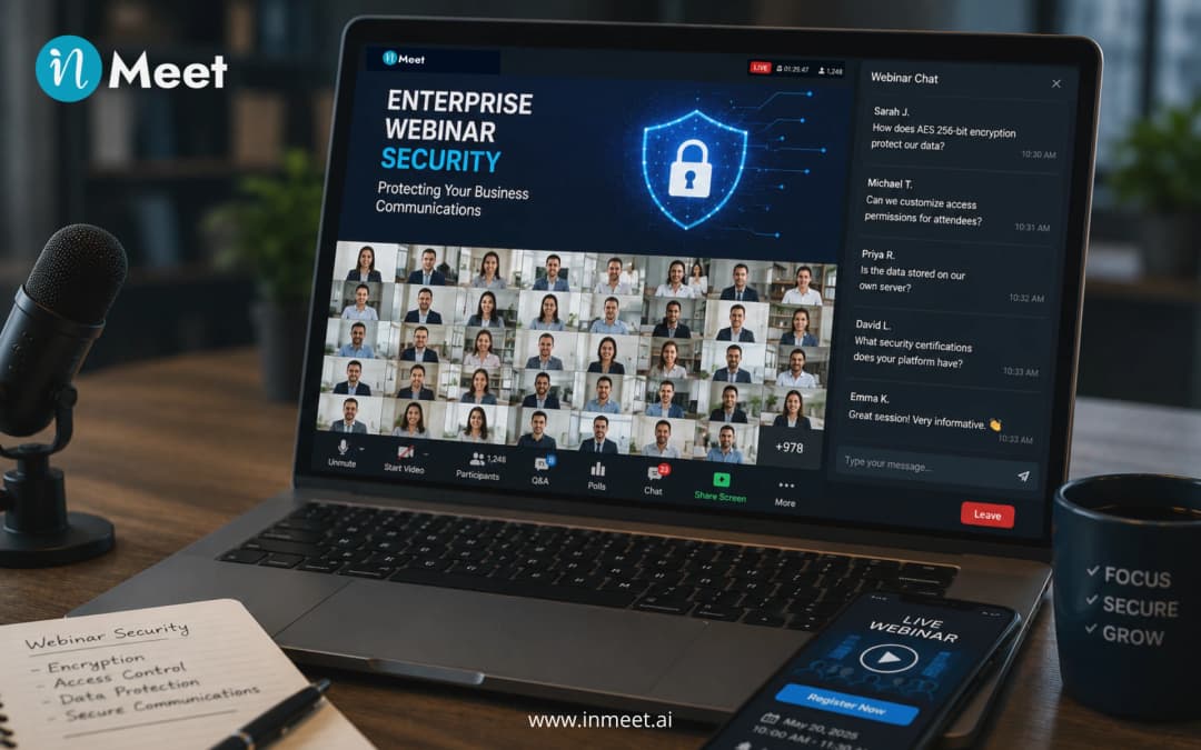 Enterprise Webinar Security: How to Protect Your Business Communications